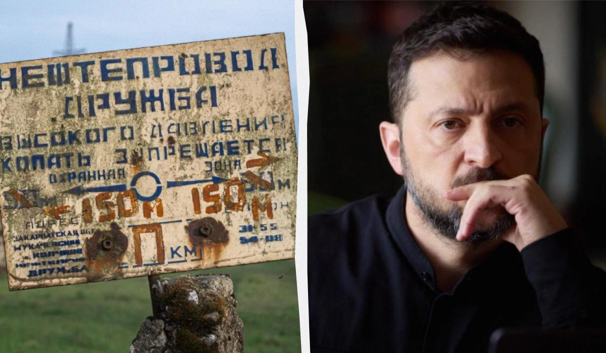 "Я не підривав "Дружбу": Зеленський повідомив, що його змушують відновити нафтопровід