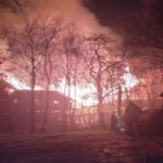 На Закарпатті пожежа охопила монастир московського патріархату (фото)