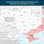 Показали, скільки українських територій Росія захопила за рік